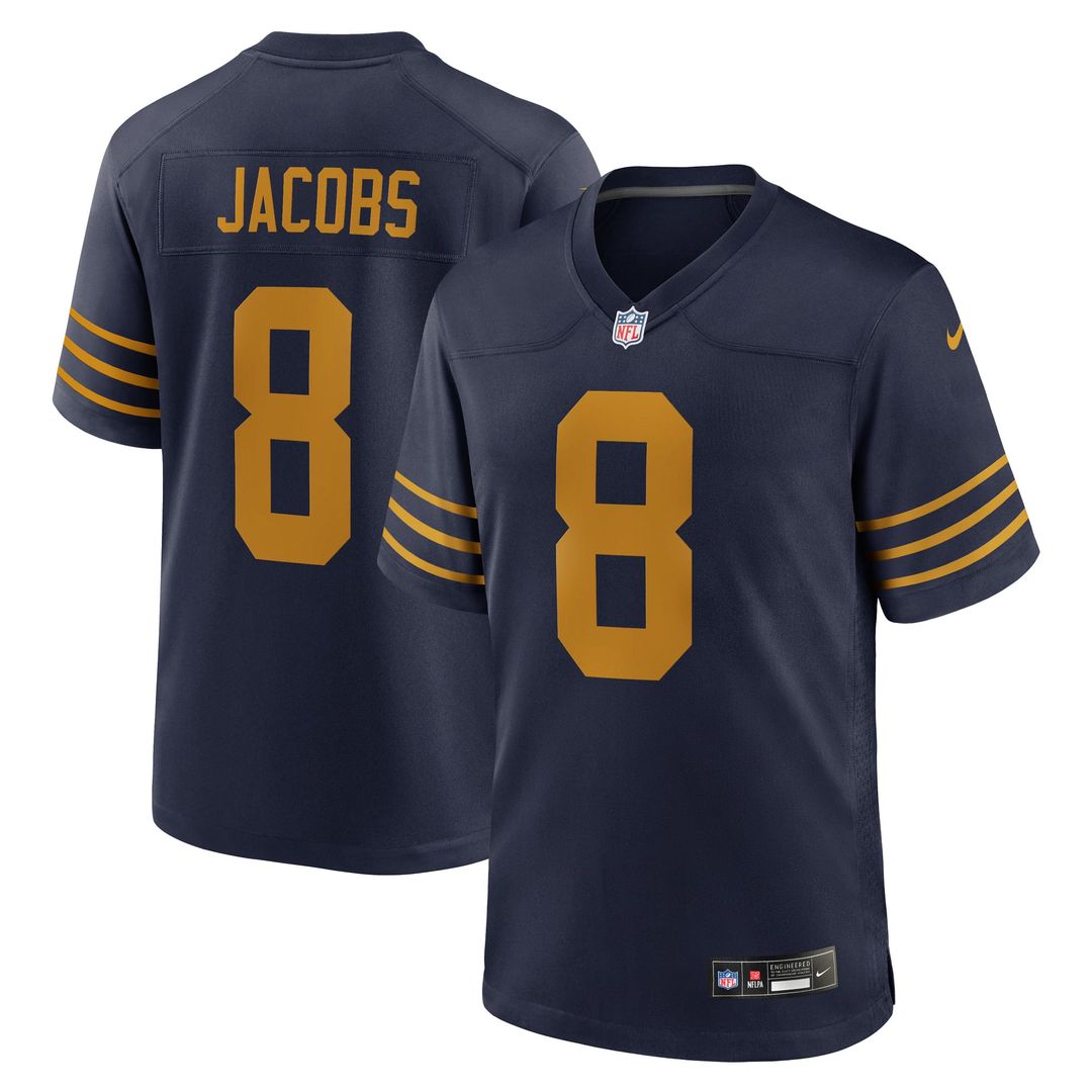Green Bay Packers Josh Jacobs Green Team Game Jersey