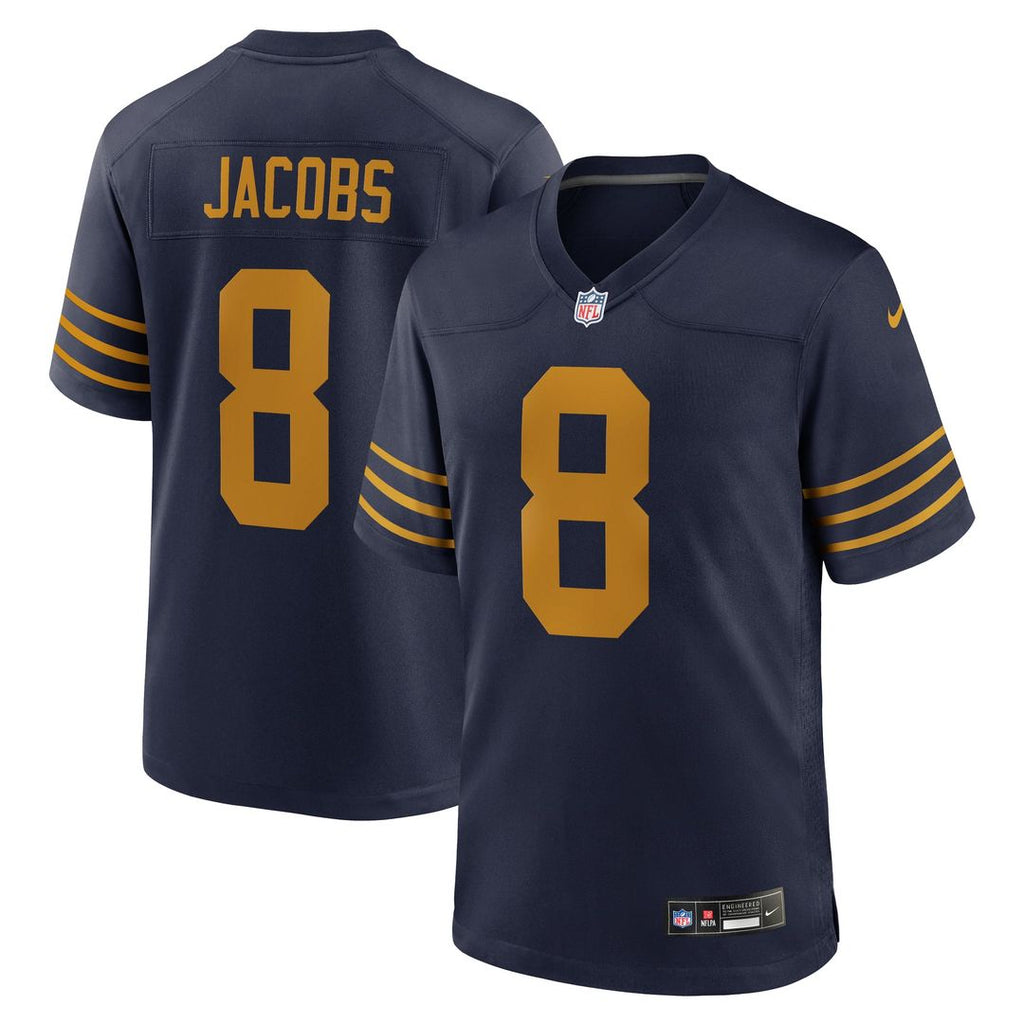 Green Bay Packers Josh Jacobs Navy The 1923 Classic Game Jersey