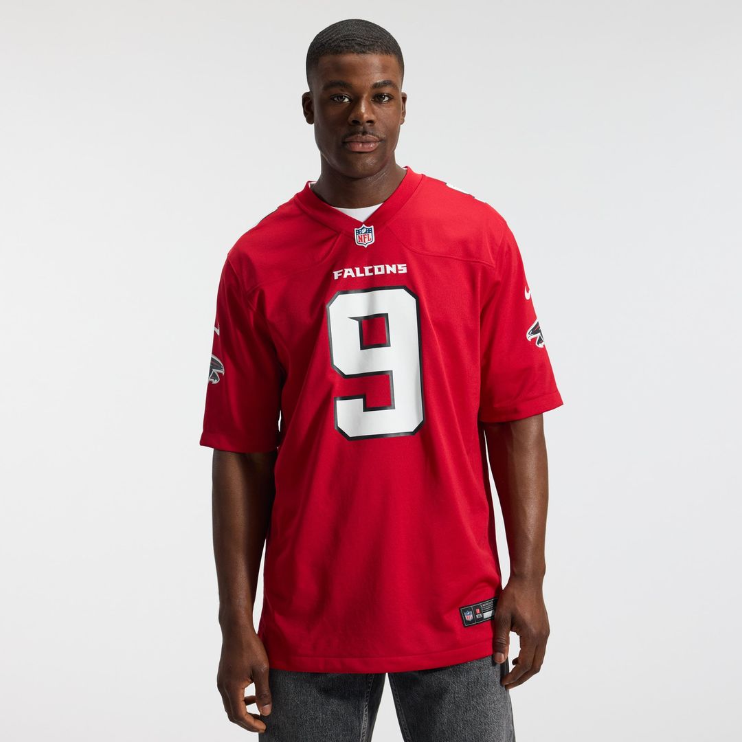 Atlanta Falcons Michael Penix Jr. Red Game Jersey