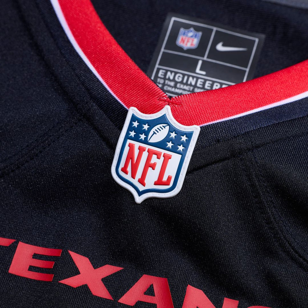 Houston Texans Tank Dell Navy Game Jersey