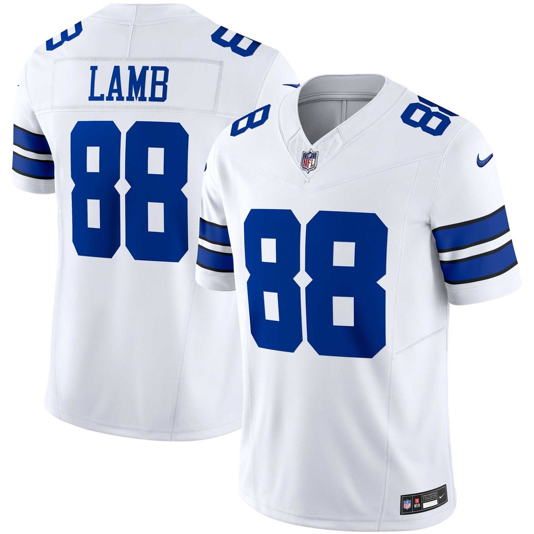 Dallas Cowboys CeeDee Lamb Navy Vapor F.U.S.E. Limited Jersey