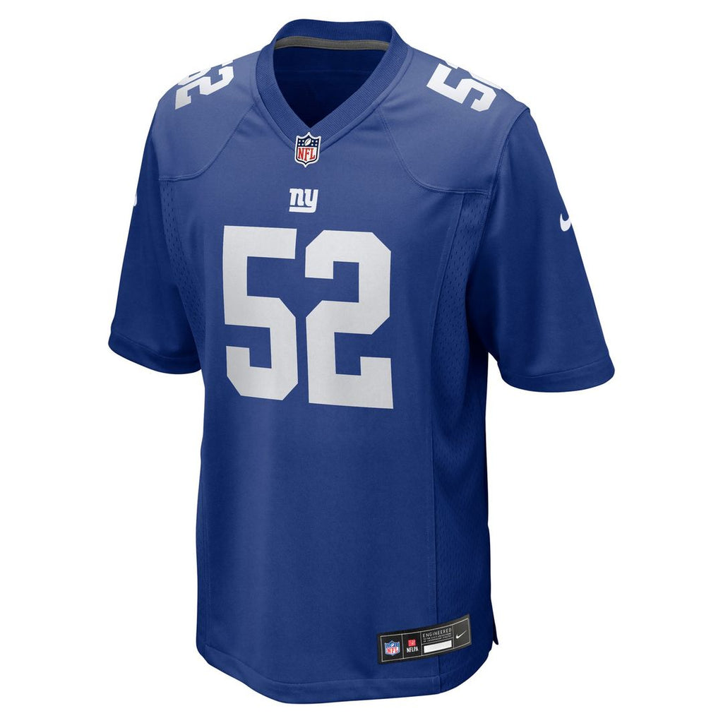 New York Giants Arvell Reese Royal Team Game Jersey