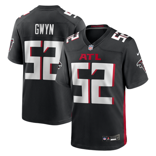 Atlanta Falcons Jovaughn Gwyn Black Team Game Jersey