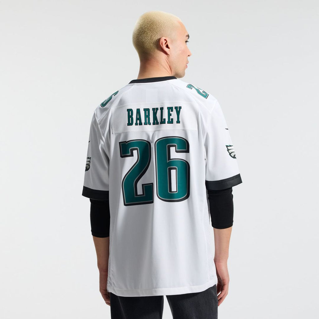 Philadelphia Eagles Saquon Barkley Midnight Green Team Game Jersey