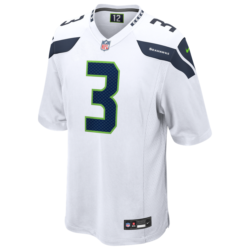 Seattle Seahawks Nick Emmanwori White Game Jersey