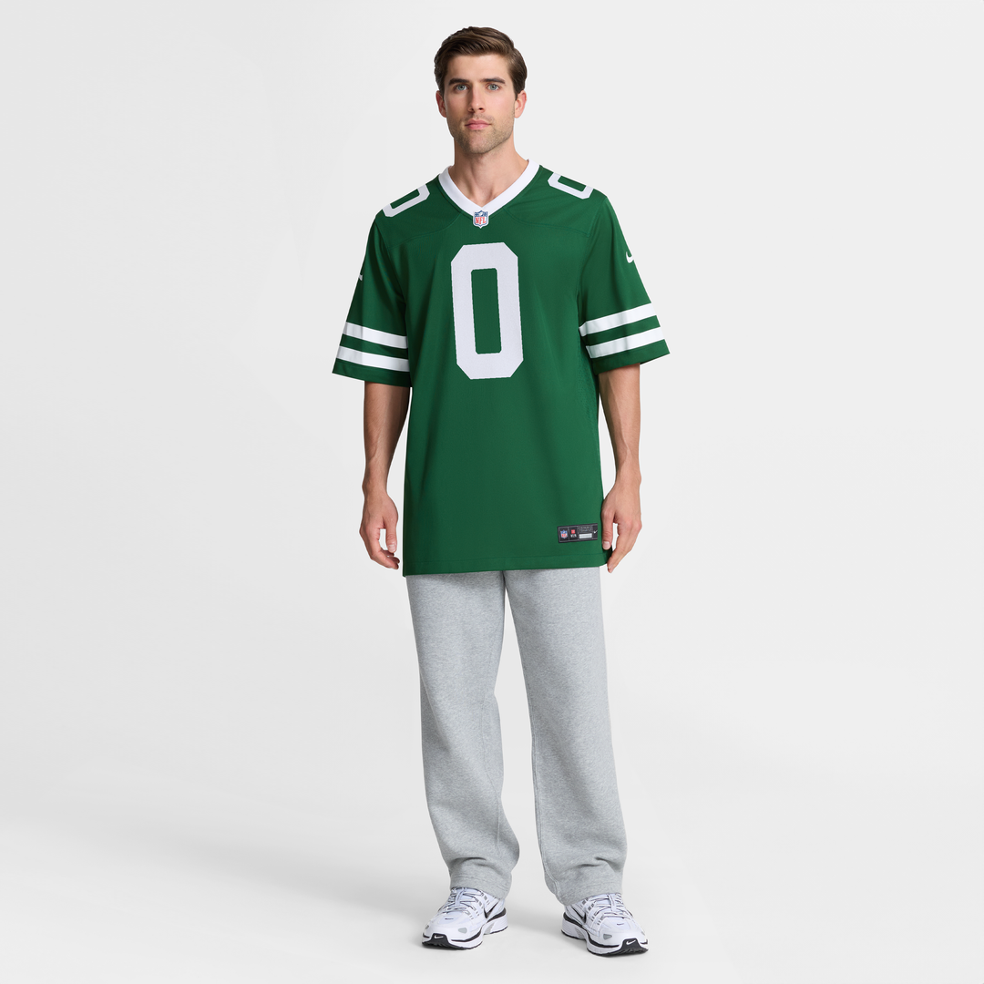 New York Jets Braelon Allen Legacy Green Game Jersey