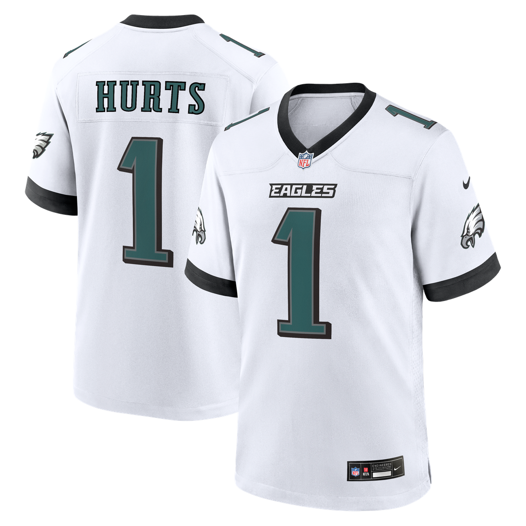 Philadelphia Eagles Jalen Hurts Black Alternate Game Jersey