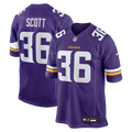 Minnesota Vikings Zavier Scott Purple Team Game Jersey