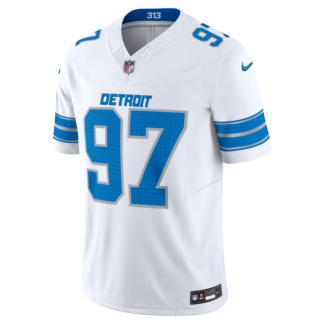 Detroit Lions Aidan Hutchinson Blue Vapor F.U.S.E. Alternate Limited Jersey