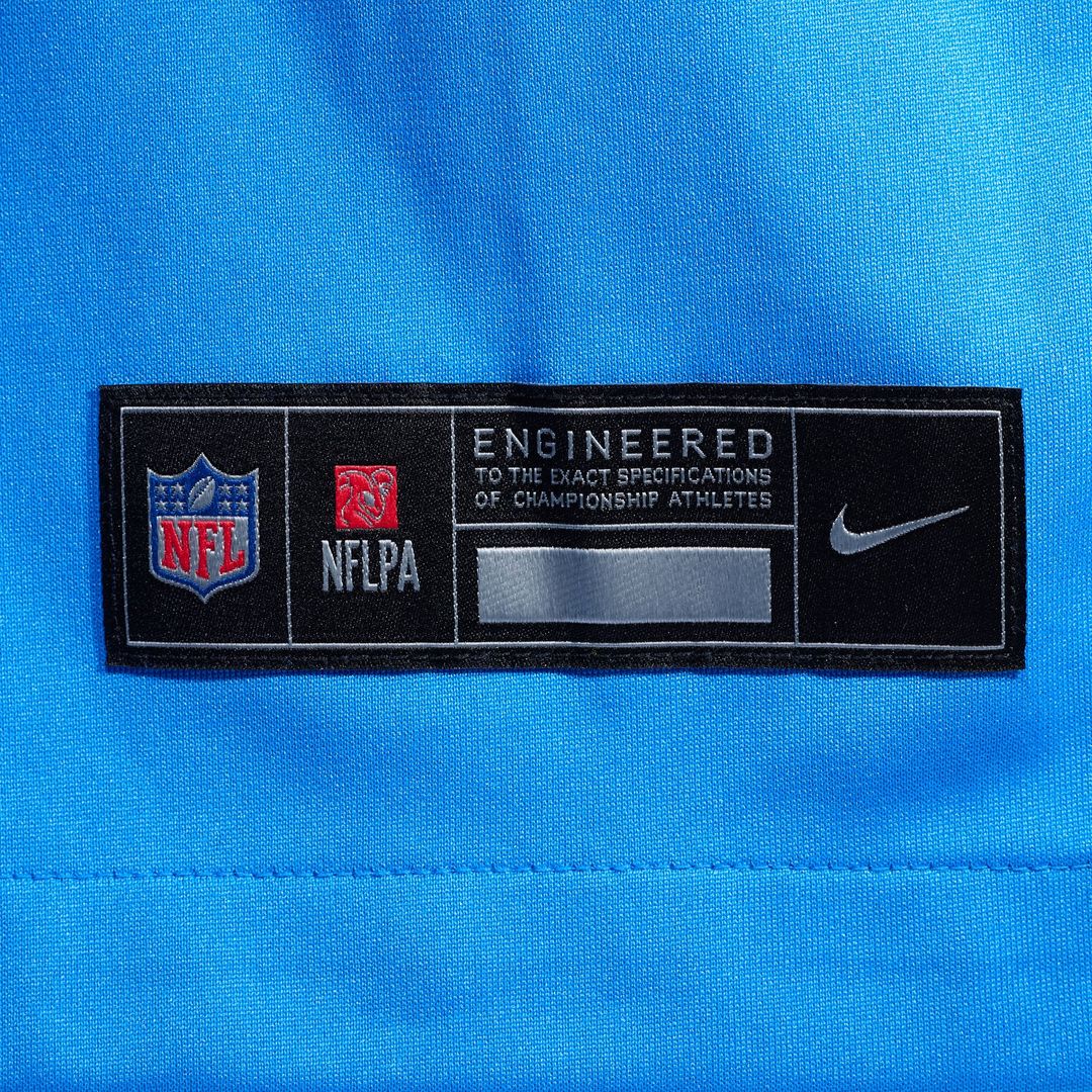 Los Angeles Chargers Hassan Haskins Powder Blue Team Game Jersey