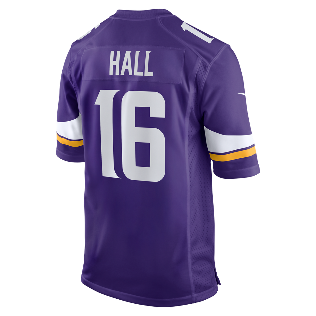 Minnesota Vikings Jaren Hall Purple Game Jersey