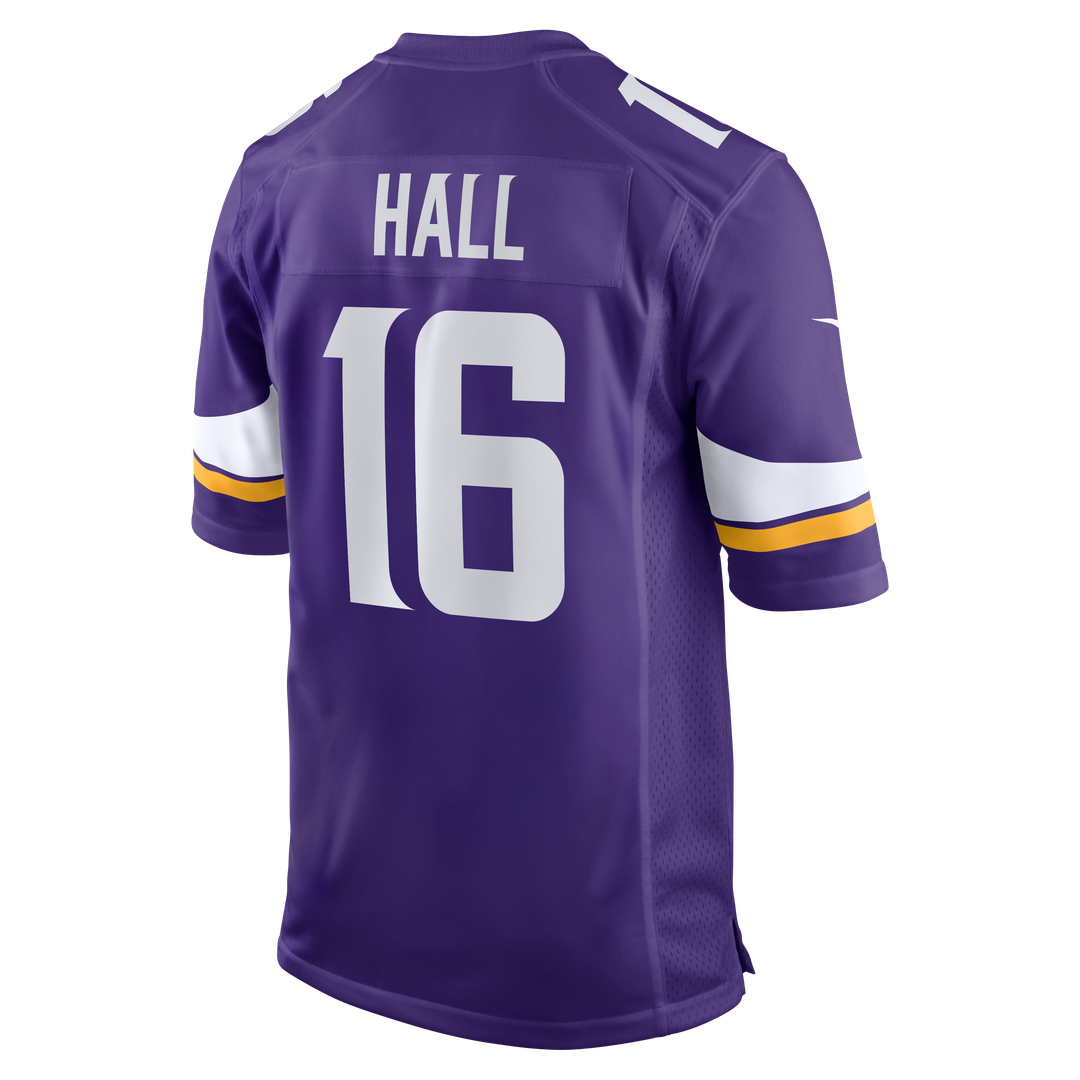 Minnesota Vikings Jaren Hall Purple Game Jersey