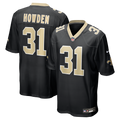 New Orleans Saints Jordan Howden Black Team Game Jersey