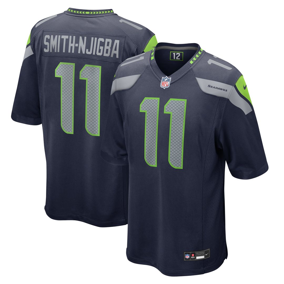 Seattle Seahawks Jaxon Smith-Njigba Royal Throwback Player Game Jersey