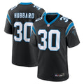 Carolina Panthers Chuba Hubbard Black Team Game Jersey