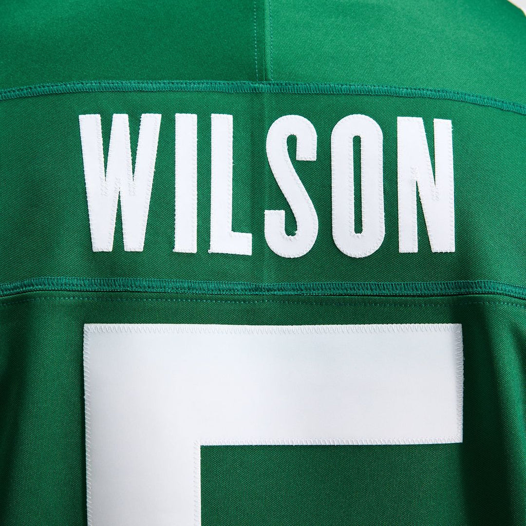 New York Jets Garrett Wilson Legacy Green Team Vapor F.U.S.E. Stitched Limited Jersey