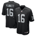 Las Vegas Raiders Jim Plunkett Black Game Retired Player Jersey