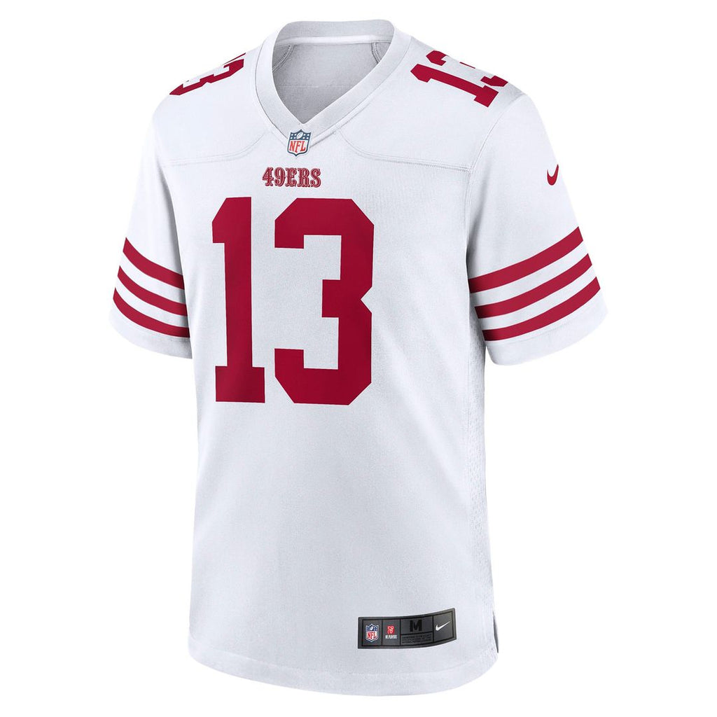San Francisco 49ers Brock Purdy White Game Player Jersey