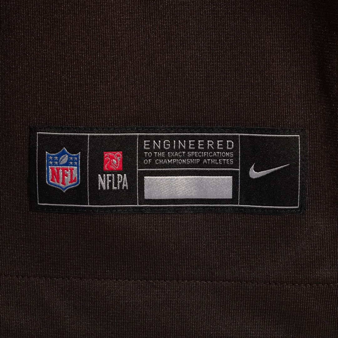 Cleveland Browns Shedeur Sanders Brown Game Jersey