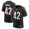 Cincinnati Bengals Oren Burks Black Team Game Jersey