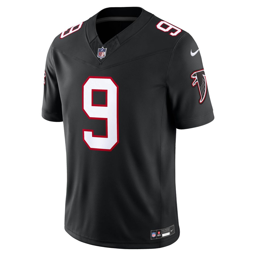 Atlanta Falcons Michael Penix Jr. Red Team Vapor F.U.S.E. Stitched Limited Jersey