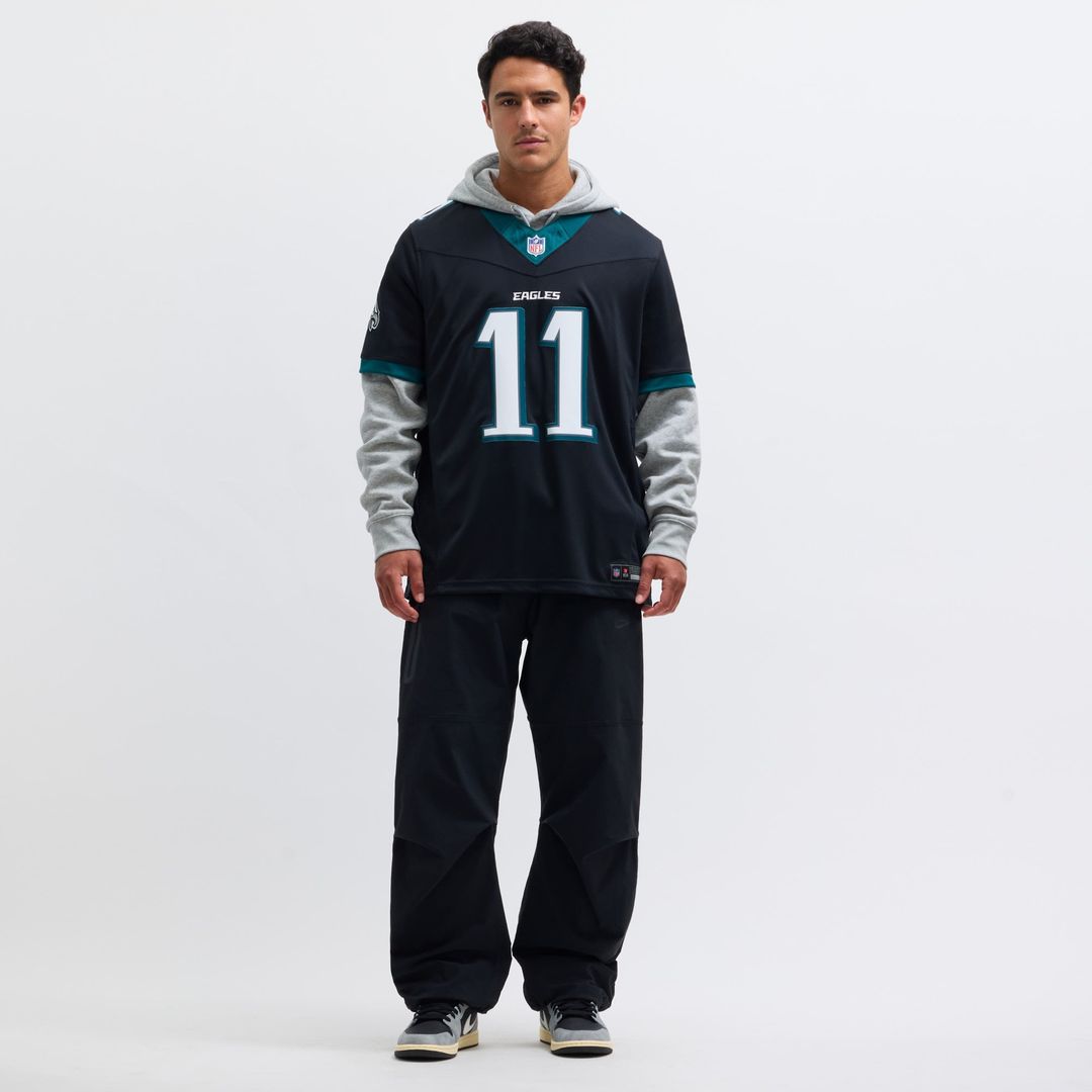 Philadelphia Eagles A.J. Brown Black Alternate Vapor F.U.S.E. Limited Jersey