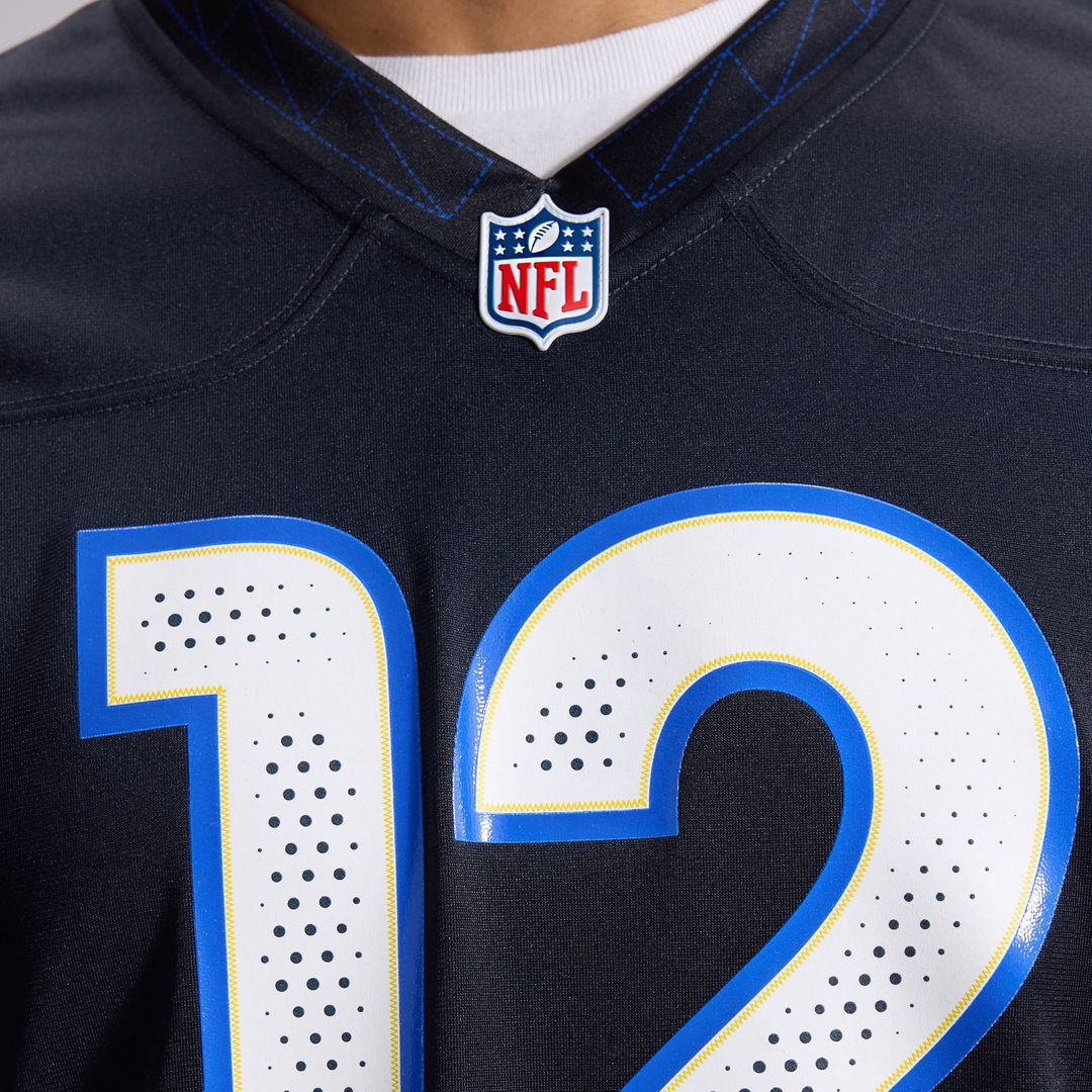 Los Angeles Rams Puka Nacua Dark Blue Rivalries Collection Game Jersey