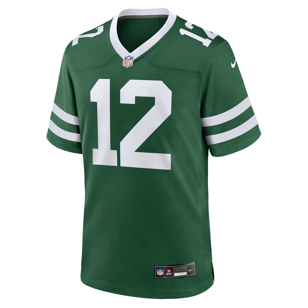 New York Jets Joe Namath Legacy Black Alternate Retired Player Game Jersey