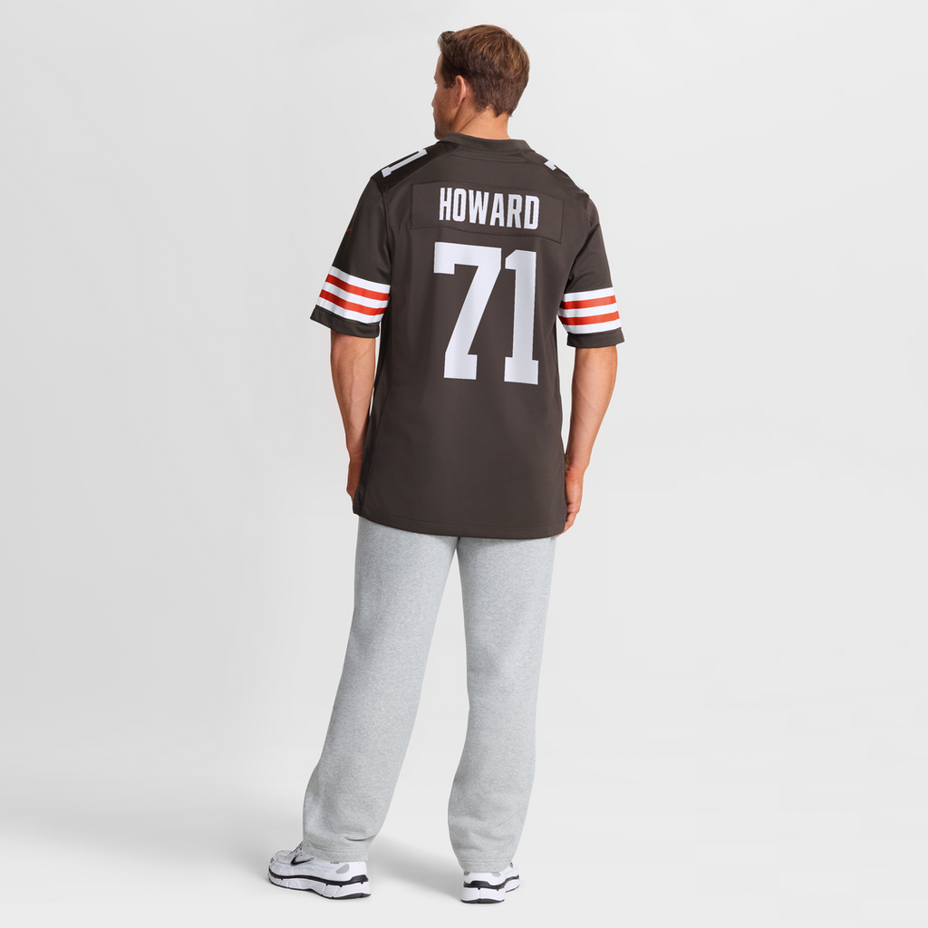 Cleveland Browns Tytus Howard Brown Team Game Jersey