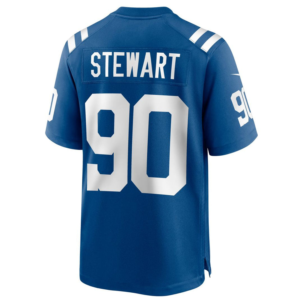 Indianapolis Colts Grover Stewart Blue Alternate Game Jersey