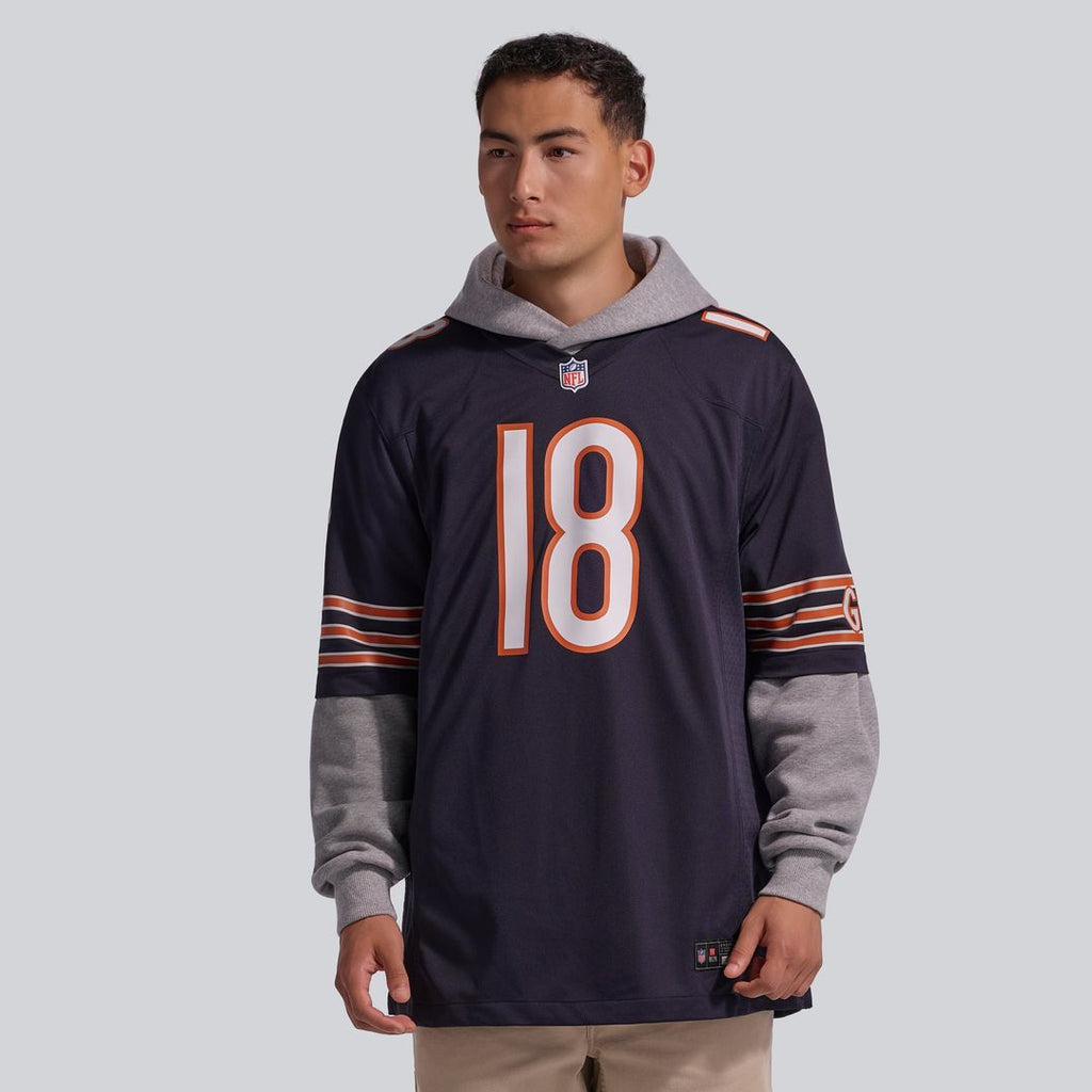 Chicago Bears Caleb Williams Navy Player Game Jersey