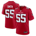 Atlanta Falcons Za'Darius Smith Red Team Game Jersey