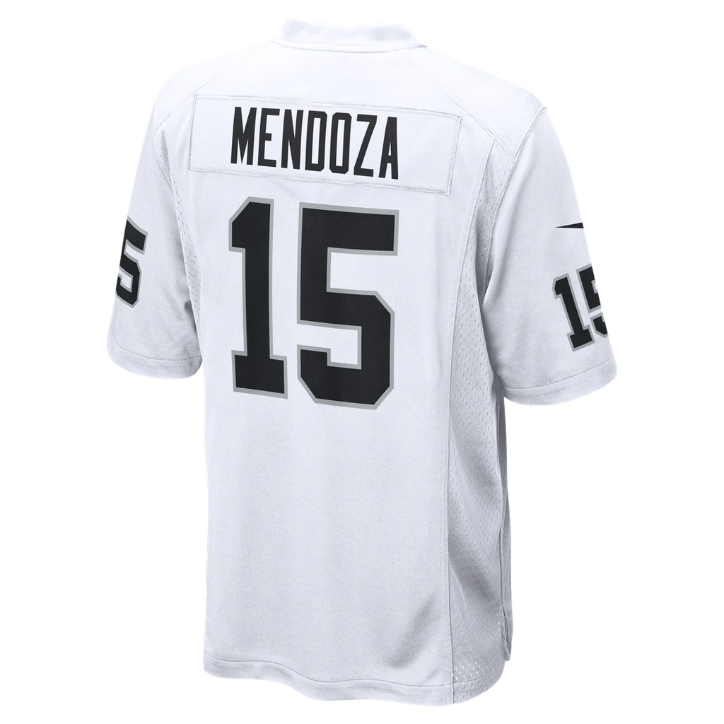 Las Vegas Raiders Fernando Mendoza Black Team Game Jersey