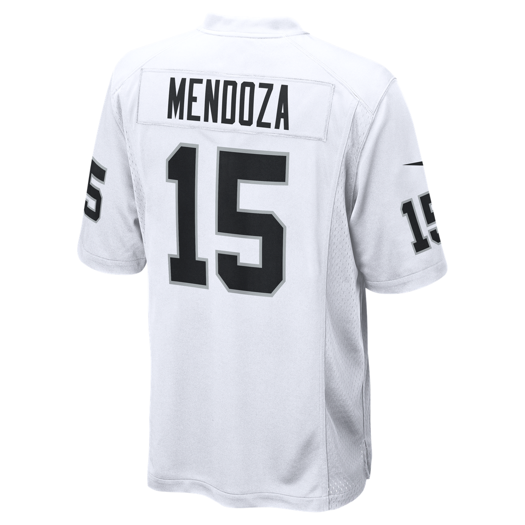 Las Vegas Raiders Fernando Mendoza White Game Player Jersey