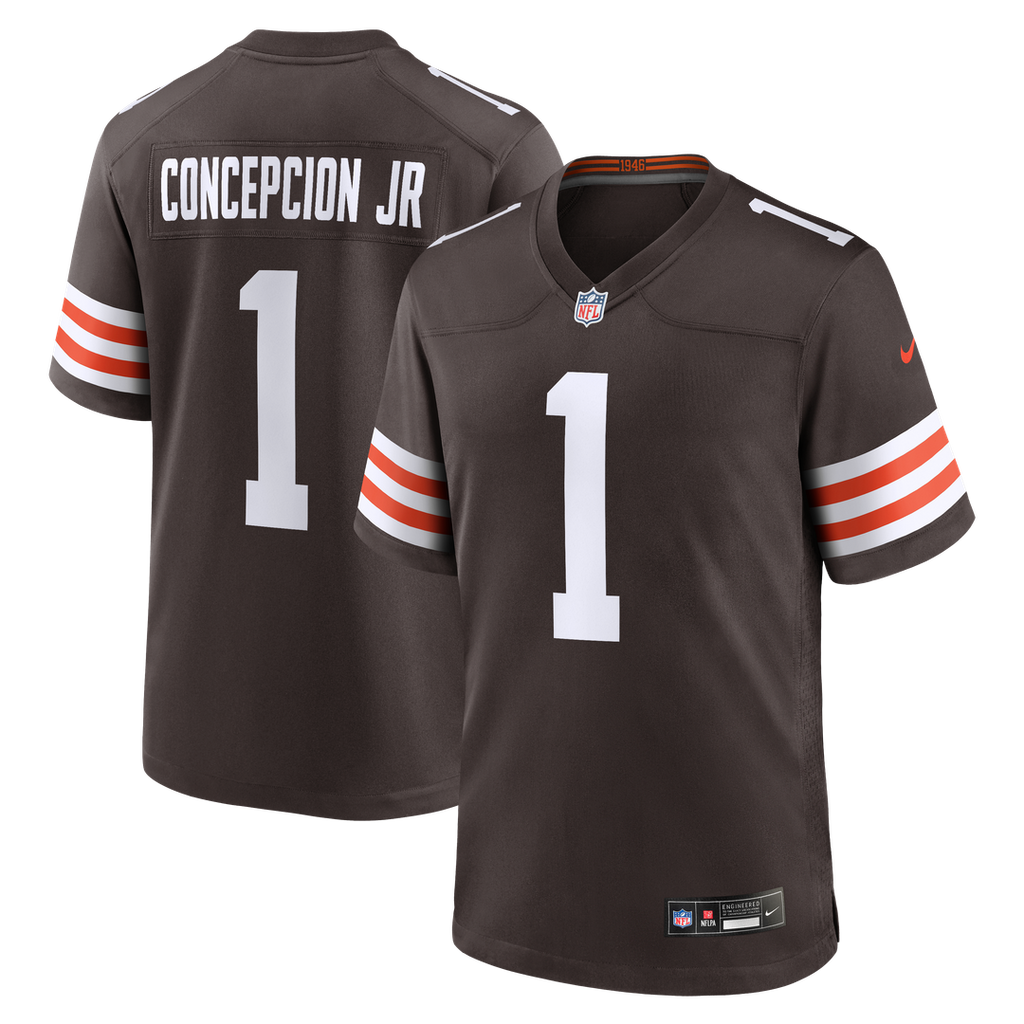 Cleveland Browns KC Concepcion Jr. Brown Team Game Jersey