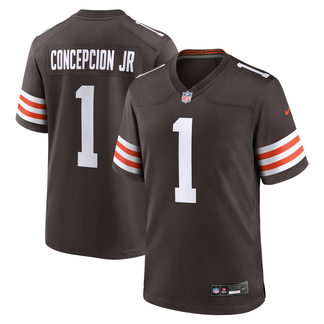 Cleveland Browns KC Concepcion Jr. Brown Team Game Jersey