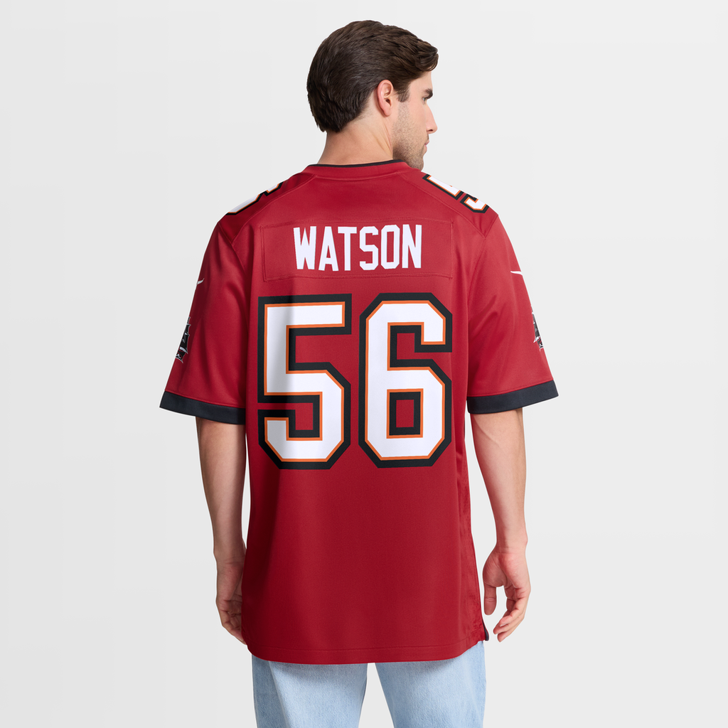 Tampa Bay Buccaneers Desmond Watson Red Team Game Jersey