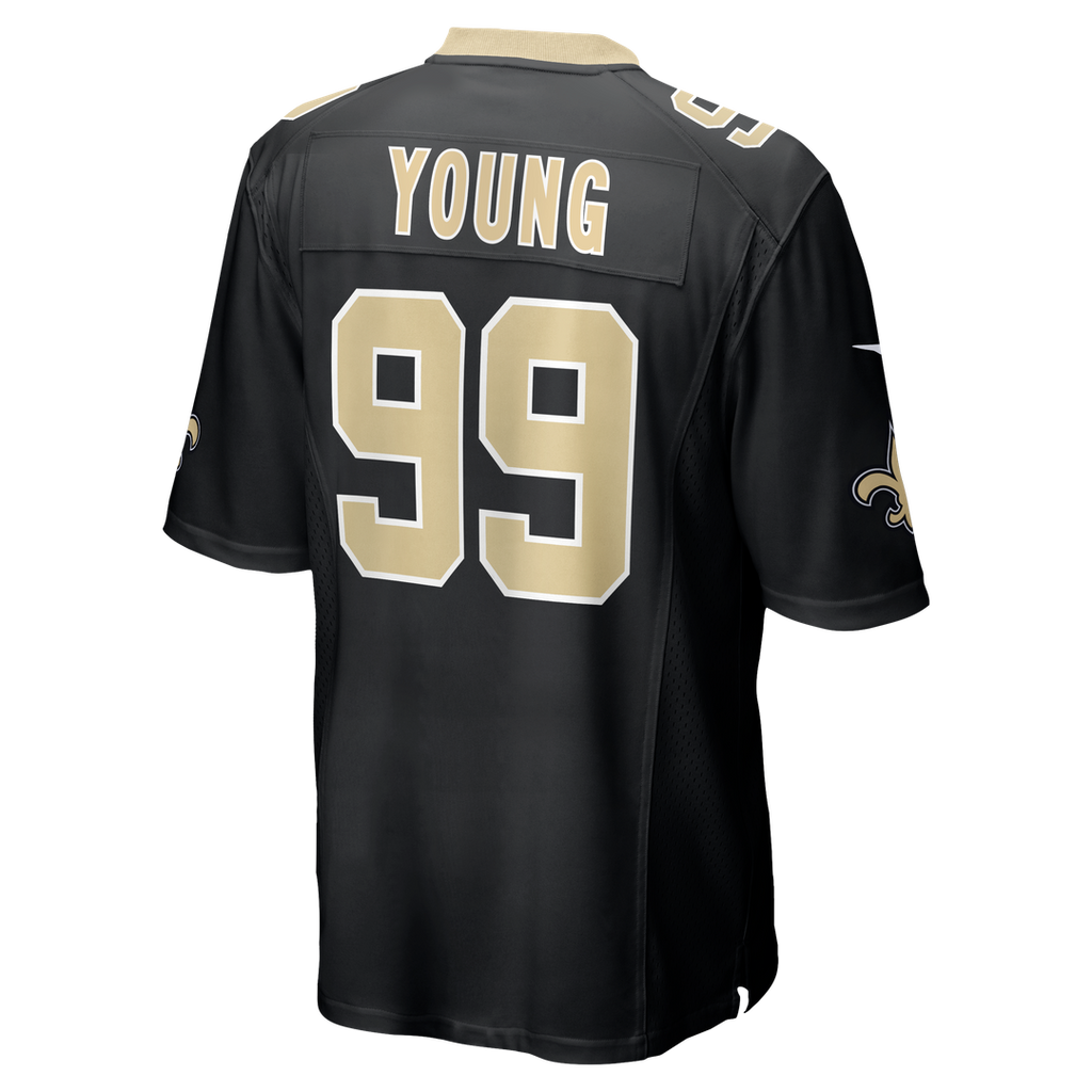 New Orleans Saints Chase Young Black Game Jersey