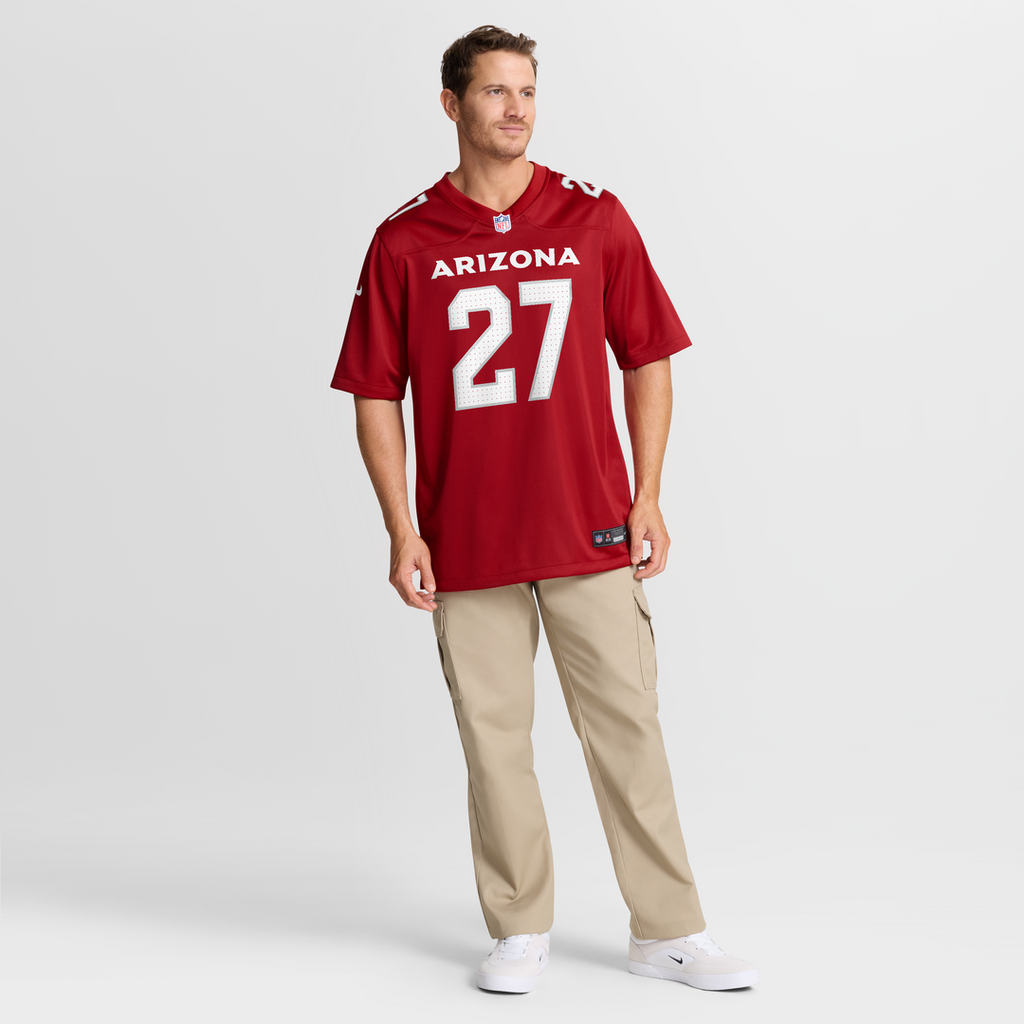 Arizona Cardinals Divaad Wilson Cardinal Team Game Jersey