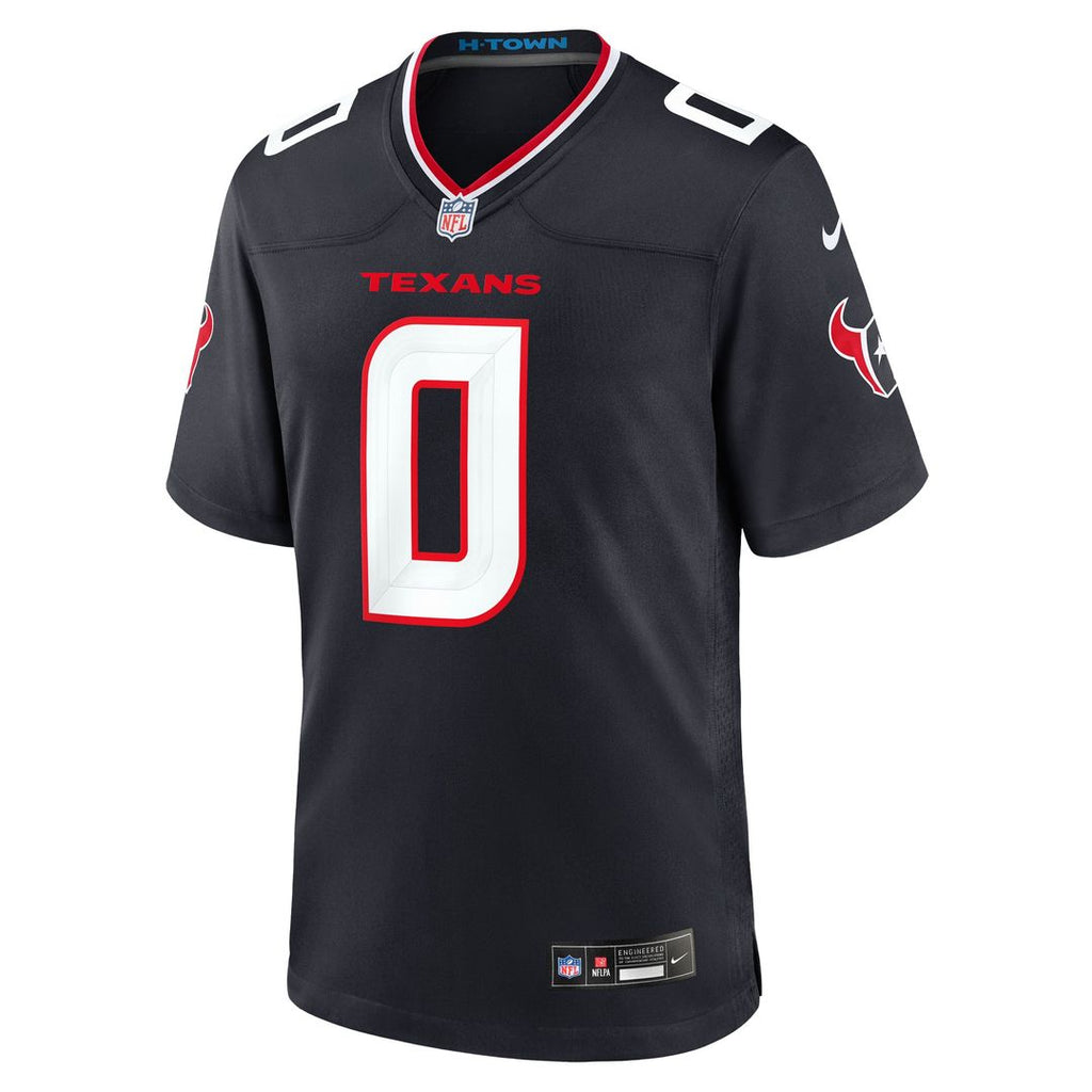 Houston Texans Azeez Al-Shaair Red Alternate Game Jersey