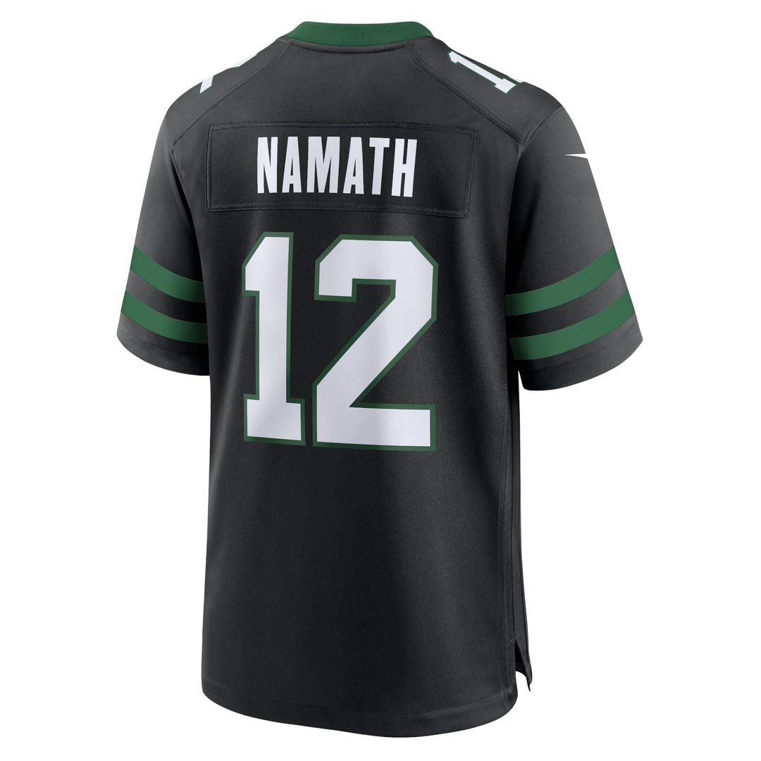 New York Jets Joe Namath Legacy Green Game Jersey