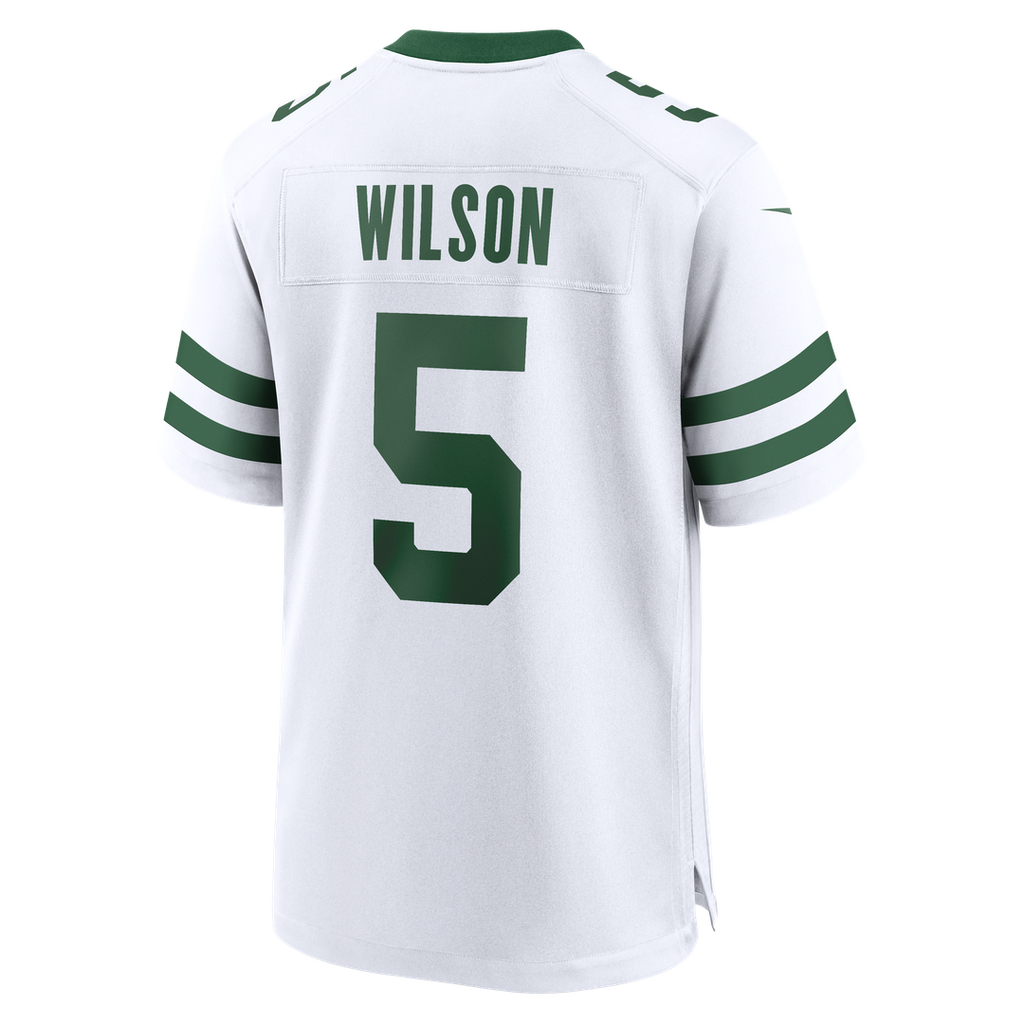 New York Jets Garrett Wilson Legacy Black Alternate Game Jersey