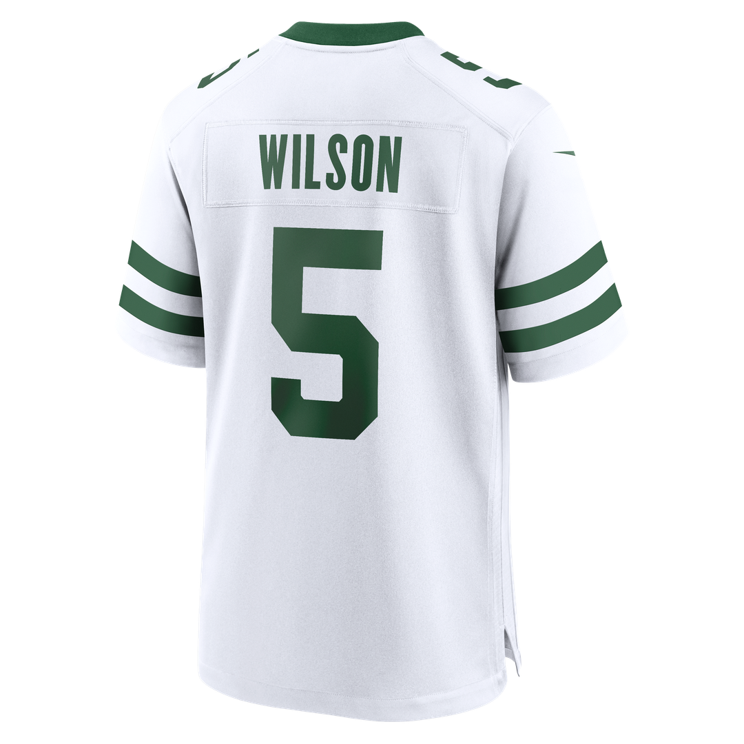 New York Jets Garrett Wilson Legacy Black Alternate Game Jersey