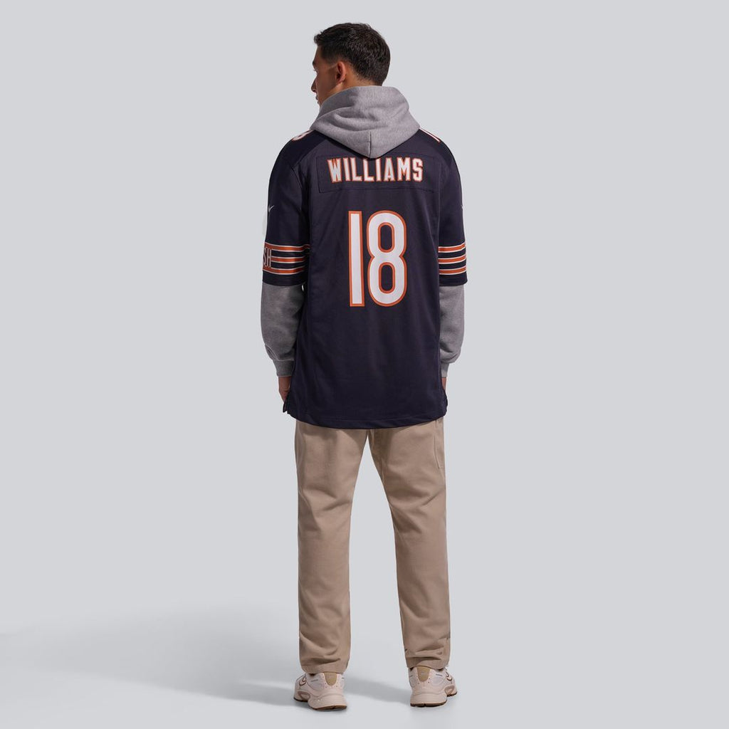 Chicago Bears Caleb Williams Navy Player Game Jersey
