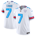 Houston Texans C.J. Stroud White 2026 Rivalries Collection Stitched Limited Jersey