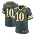 Green Bay Packers Jordan Love Green 2026 Rivalries Collection Game Jersey