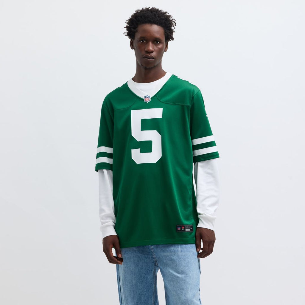 New York Jets Garrett Wilson Legacy Black Alternate Game Jersey