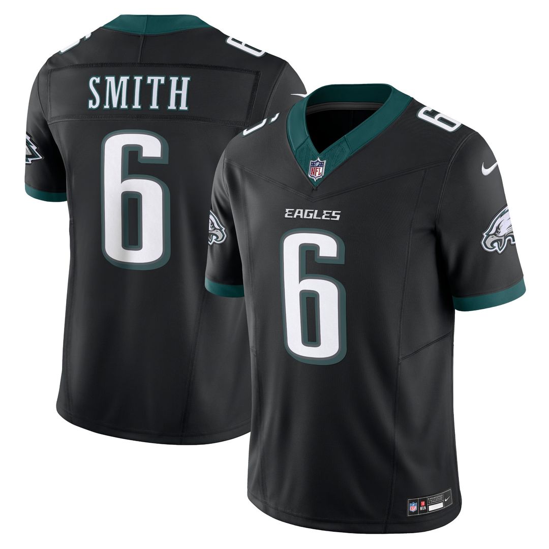 Philadelphia Eagles DeVonta Smith Midnight Green Vapor F.U.S.E. Limited Jersey