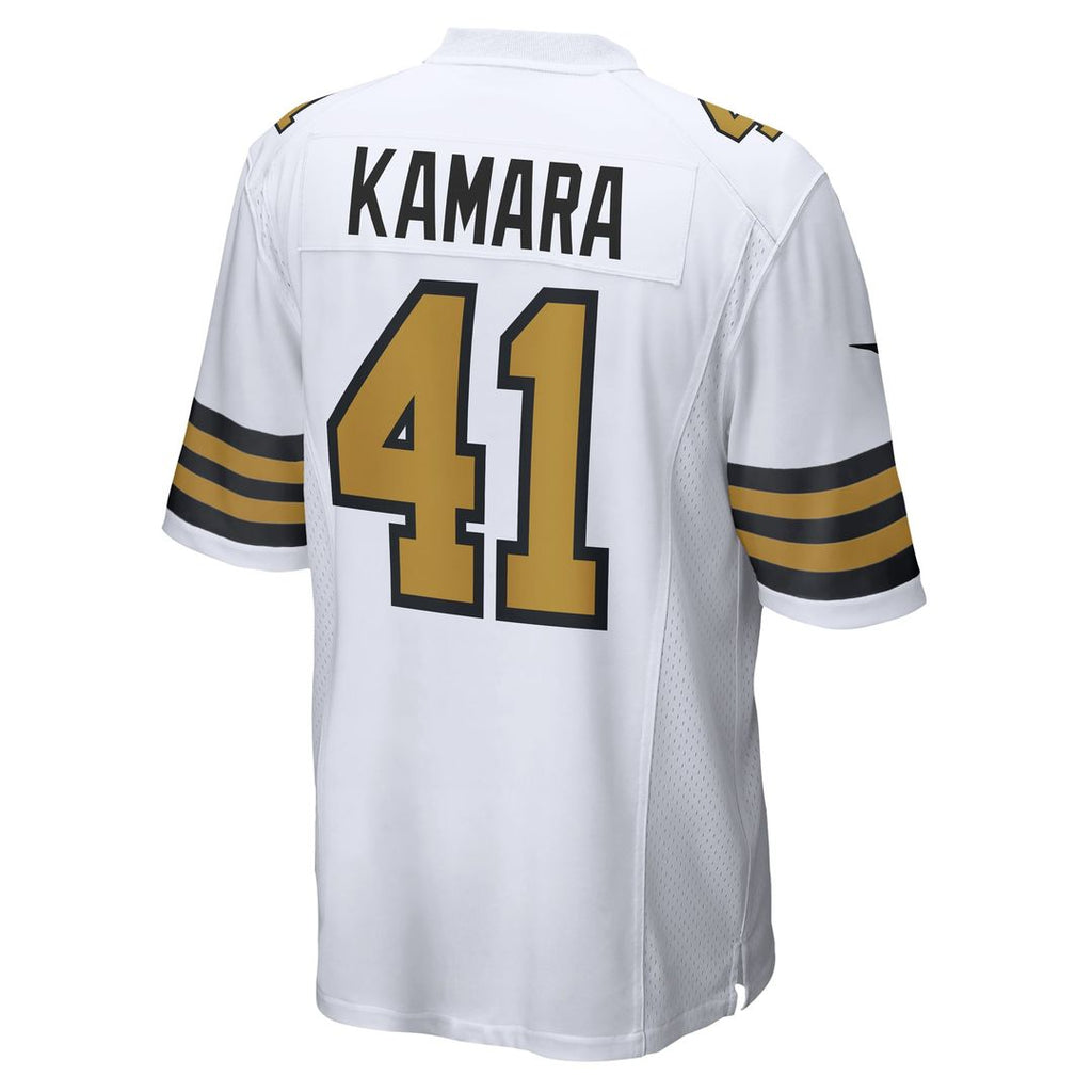 New Orleans Saints Alvin Kamara Black Game Jersey