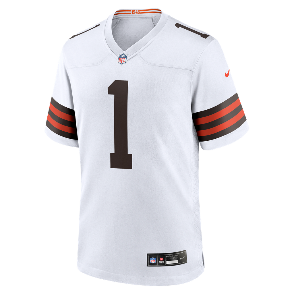 Cleveland Browns KC Concepcion Jr. Brown Alternate Game Jersey